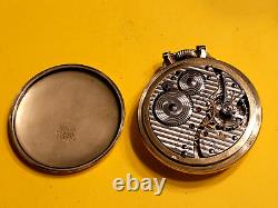 Vintage 1941 Hamilton 992B 16S 21 Jewels Railroad Pocket Watch 10K Gold Filled