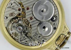 Vintage 1944-45 Hamilton 992B 21j RR Pocket Watch in a Bar over Crown Star Case