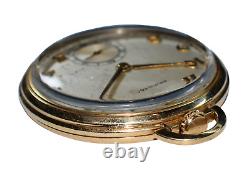 Vintage 1948 Hamilton Pocket Watch Grade 917, 10s, 17j, Gold Filled, Open Face
