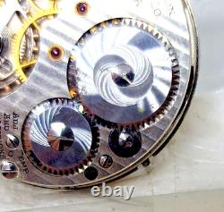 Vintage 1949 Hamilton 992 B Open Face Pocket Watch Movement -16 S! 21 J! RUN