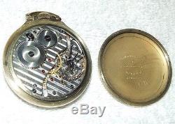 Vintage 1952 HAMILTON Railway Special 21J Railroad Grade 992B Pocket Watch 10k