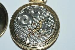Vintage 1952 Hamilton Railway Special 21 Jewel Pocket Watch 10K Gold Filled 992B