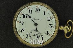 Vintage 21 Jewel 18 Size Hamilton 941 Pocket Watch From 1904 Keeping Time