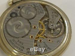 Vintage 21 Jewels Hamilton Pocket Watch 992 B Railway Special Keeps Time