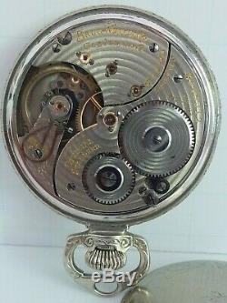Vintage 21j BALL HAMILTON OFFICIAL RAILROAD STANDARD Pocket Watch with BALL CASE
