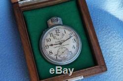 Vintage Deck pocket watch Hamilton model 22 ship's clock chronometer WWII
