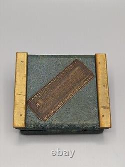 Vintage Empty Display Box for Hamilton Pocket Watch