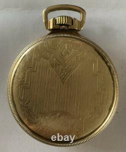 Vintage HAMILTON Railway Special Pocket Watch 10k Gold filled. Estate find