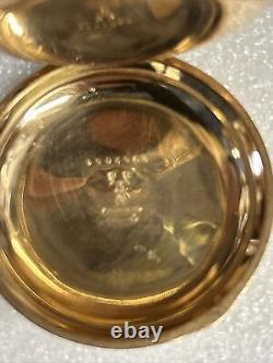 Vintage HAMILTON WATCH CO. Pocket Watch 2 1/4 New Crystal Insured Shipping