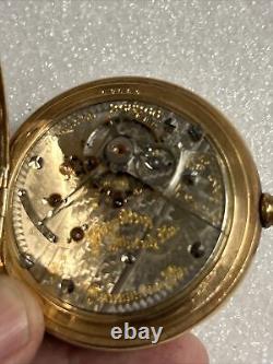 Vintage HAMILTON WATCH CO. Pocket Watch 2 1/4 New Crystal Insured Shipping