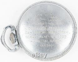 Vintage Hamilton 16s 22 Jewel Adj. 4992B Pocket Watch with NICE Case
