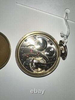 Vintage Hamilton 16s Traffic Special 17 Jewels Pocket Watch 10k GF Grade 669