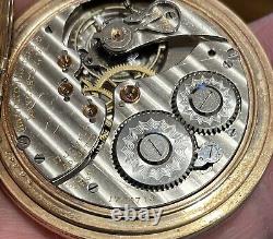 Vintage Hamilton 1912 12s 17j Model 345 Pocket Watch