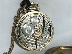 Vintage Hamilton 21 Ruby Jewel Railway Special Pocket Watch 10K Gold Filled L240
