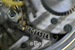 Vintage Hamilton 4992B 22 jewels Navigation 1942 WW2 pocket watch withbox & pouch