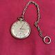 Vintage Hamilton 917 Pocket Watch 14kgf Running Perfectly 45mm With Chain