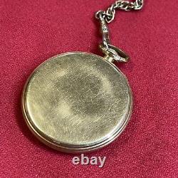 Vintage Hamilton 917 pocket watch 14kgf Running perfectly 45mm with chain