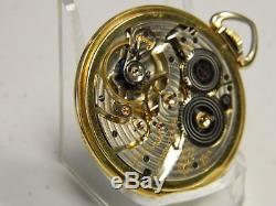 Vintage Hamilton 922 10ktgf 23jewel 44mm Pocket Watch Running -mpn911 Shp