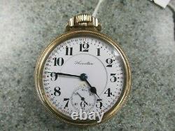 Vintage Hamilton 992 21 Jewels Pocket Watch