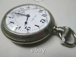 Vintage Hamilton 992 RR Running Pocket Watch Salesman Case 21 Jewels #12
