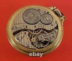 Vintage Hamilton 992B Pocket Watch 16 Size 21 Jewels GoldFill S/N C26070 Ca. 1941
