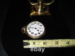 Vintage Hamilton 992B Railway Special 10k RGP Pocket Watch Working With Stand