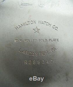 Vintage Hamilton 992B Railway Special 16S Railroad Pocket Watch 21J 1950