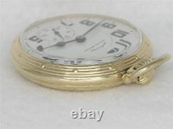 Vintage Hamilton 992b 21 Jewel 16s Railroad Watch, Model 10 Gold Fill Case, Runs