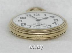Vintage Hamilton 992b 21 Jewel 16s Railroad Watch, Model 10 Gold Fill Case, Runs