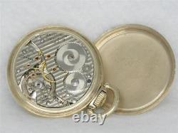 Vintage Hamilton 992b 21 Jewel 16s Railroad Watch, Model 10 Gold Fill Case, Runs