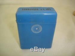 Vintage Hamilton 992b Railroad Pocket Watch With Blue Cigarette Box