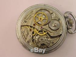 Vintage Hamilton GCT Military Pocket Watch for parts or repair