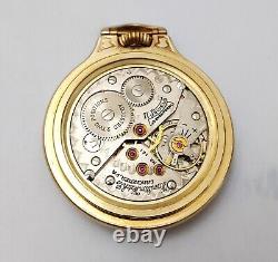 Vintage Hamilton HA 161 Double Sunk Montgomery Dial Size 16s Pocket Watch