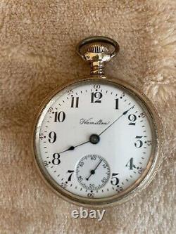Vintage Hamilton Pocket Watch, 17 Jewels