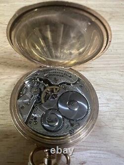 Vintage Hamilton Pocket Watch Bronze