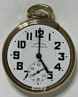 Vintage Hamilton Pocket Watch Grade 992B (16s, Model 5, 21j)