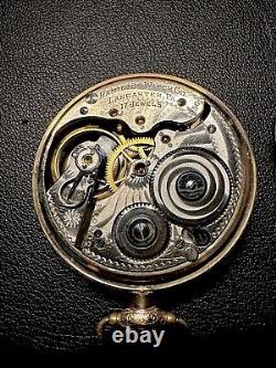 Vintage Hamilton Pocket Watch Rose Gold Filled Rare Dial