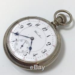 Vintage Hamilton Pocket Watch Yr. 1912 Transparent Showcase Skeleton Model 978