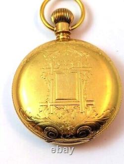 Vintage Hamilton Pocket Watch in 18K Gold, 1910, Vintage Watches