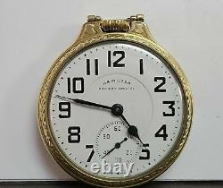 Vintage Hamilton Railway Special 21 Jewels 992B 10k Gold Fill Pocket Watch