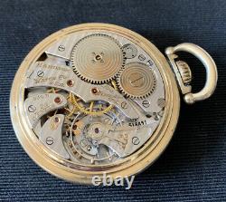 Vintage Hamilton Railway Special 950b Pocket Watch W Case 23 Jewels C. 1953