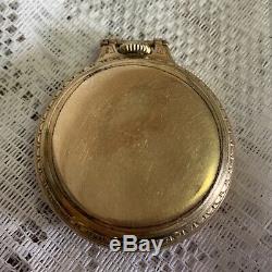 Vintage Hamilton Railway Special gold filled pocket watch grade 992B
