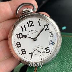 Vintage Hamilton Traffic Special Cal. 670 Swiss 16S Pocket Watch