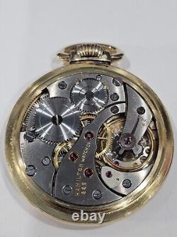 Vintage Hamilton Traffic Special Pocket Watch 17 Jewels