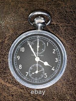 Vintage Hamilton WW2 Chronograph Navigation Chronometer Model 23