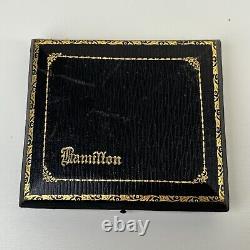 Vintage Hamilton Watch BOX ONLY Grade 400 Pulitzer Tycoon Series