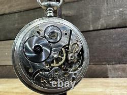 Vintage Hamilton Watch Co 17J Pocket Watch