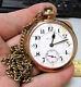 Vintage Hamilton Pocket Watch 21 Jewels 5 Positions 10k Gold Filled, Not Working