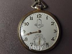 Vintage Hamilton pocket watch / Packard motor co. / 14K / RARE / Important