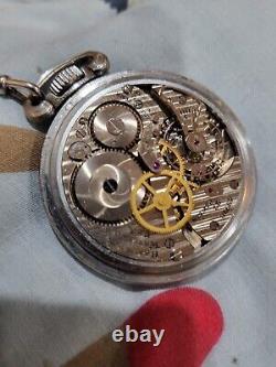 Vintage Naval Navigator Pocket Watch. Hamilton
